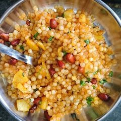 A picture of Sabudana Khichdi.