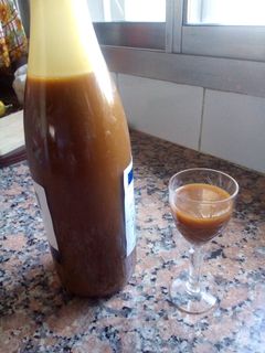 Una foto de Licor de dulce de leche casero