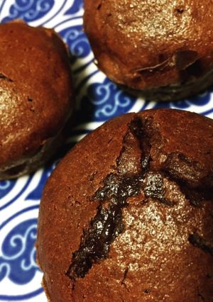 Une photo de Cœur coulant au chocolat