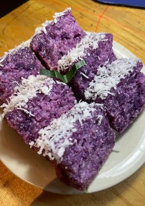 Foto resep 100.) Sengkulun ubi ungu