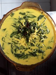 Foto resep Gulai daun ubi teri Medan