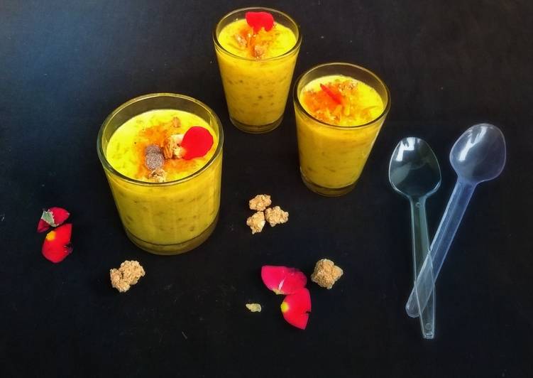 Recipe of Super Quick Homemade Tapioca pudding with rose, walnuts and carrots