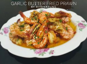 Foto resep Garlic Butter Fried Prawn