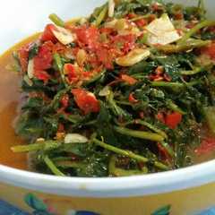 A picture of Tumis salada air.