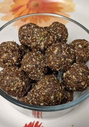A picture of Sesame Peanut Bites.