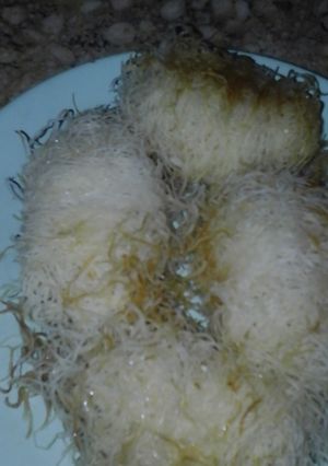 صورة لوصفة كنافه على طريقتى