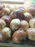 Bollitos de leche y  chips de chocolate. Apto para personas con diabetes