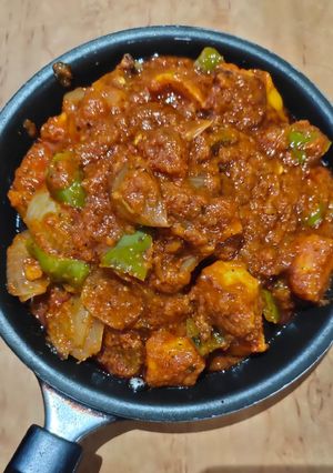A picture of Kadai paneer.