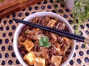 Gambar tumis jamur enoki