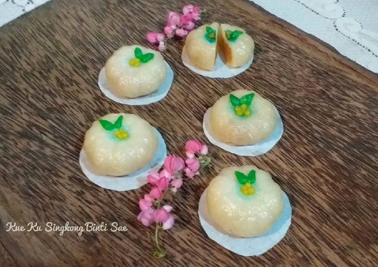 resep cara bikin Kue Ku Singkong