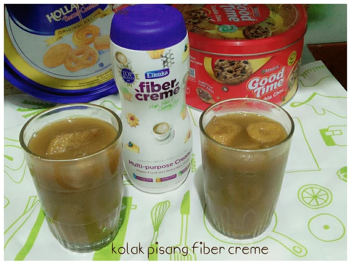 Cara Simple Membuat Resep  Kolak pisang fiber creme yang Bisa Manjain Lidah, Bikin Ketagihan