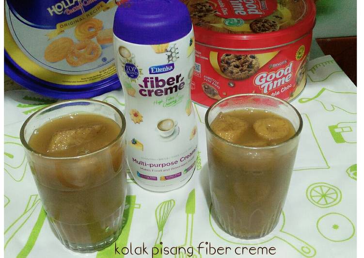 Kolak pisang fiber creme