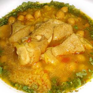 ARROZ CON CALLOS {receta familiar murciana}