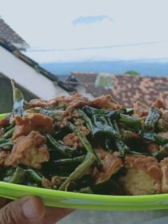 Foto resep Tumis Kacang Panjang & Tahu Saos Tiram