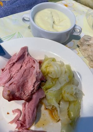 Una foto de Codillo al horno
