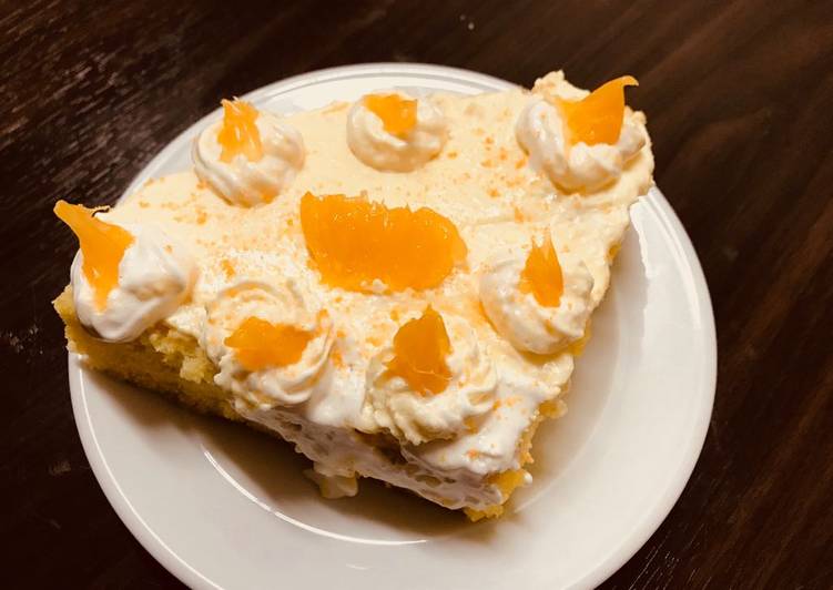 Steps to Make Super Quick Homemade Orange Cake