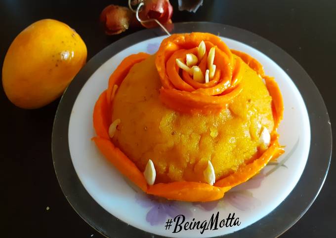 Recipe of Delicious Alphonso Mango Sheera