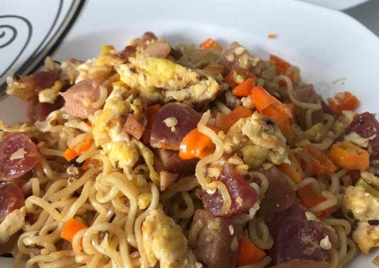 Resep #25 Indomie soto goreng daging maling, Enak