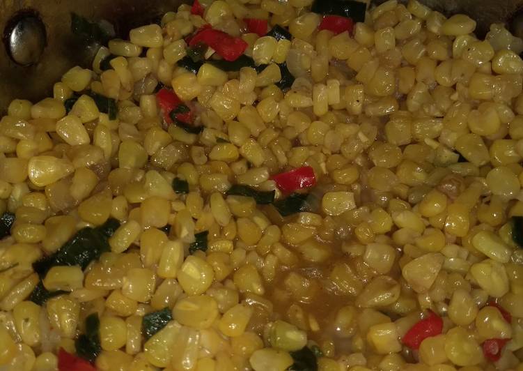 Recipe of Super Quick Homemade 🌽 corn side