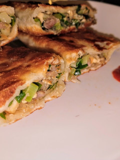 韭菜盒子 的食譜成品照片