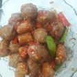 Bakso sosis ber"mercon" ria