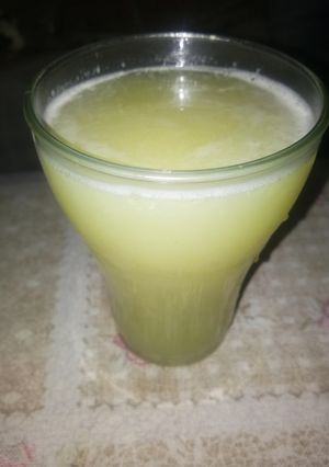 A picture of Mosambi juice.