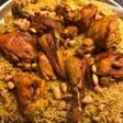 ارز بالدجاج والخلطه