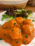 Albóndigas en salsa de tomates (con tomate seco)