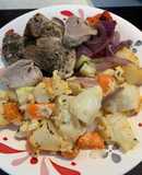 Filete de cerdo al horno con papas mayo