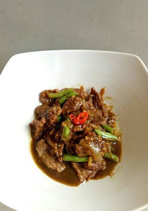 Foto resep Simple Beef Blackpaper alias Sapi lada hitam