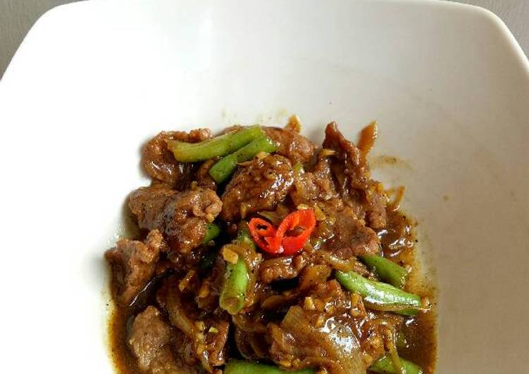 Simple Beef Blackpaper alias Sapi lada hitam