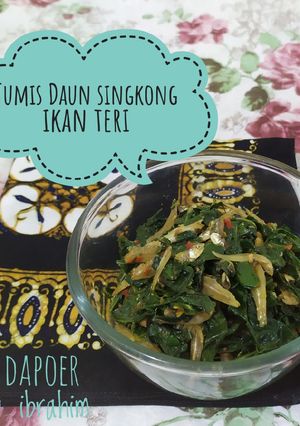 Foto resep #48. Tumis Daun Singkong Ikan Teri