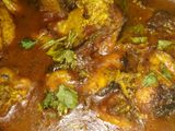 Rui macher jhol / Rohu fish curry