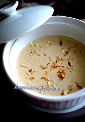 A picture of Mishti doi.