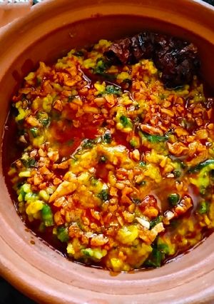 A picture of Dal Palak Khichdi.