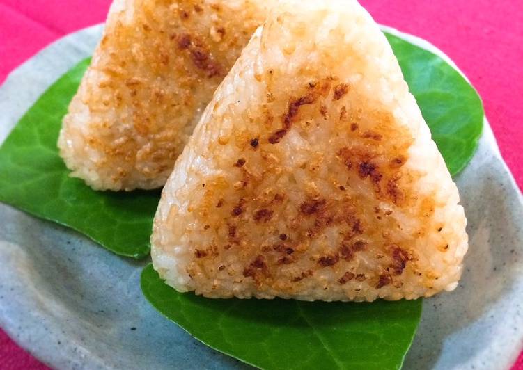 Easiest Way to Make Ultimate Yaki onigiri - grilled rice balls