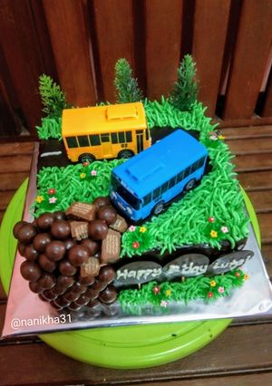 Foto resep Tayo Birthday Cake