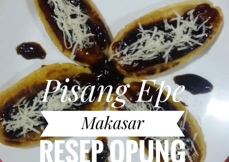 dari awal hingga akhir Membuat Pisang Epe Khas Makasar Jadi, Enak