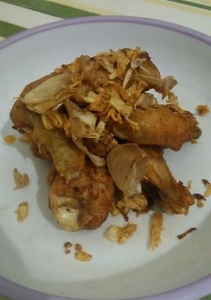 Foto resep Ayam goreng bawang putih
