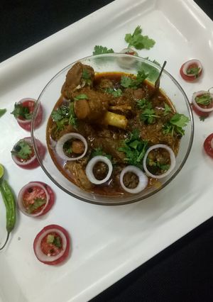 A picture of Mutton Masala.