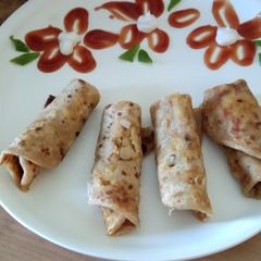 A picture of Paneer peri peri paratha.