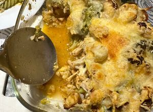 Foto de Gratinado de frango e brócolos