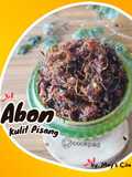 Abon Kulit Pisang