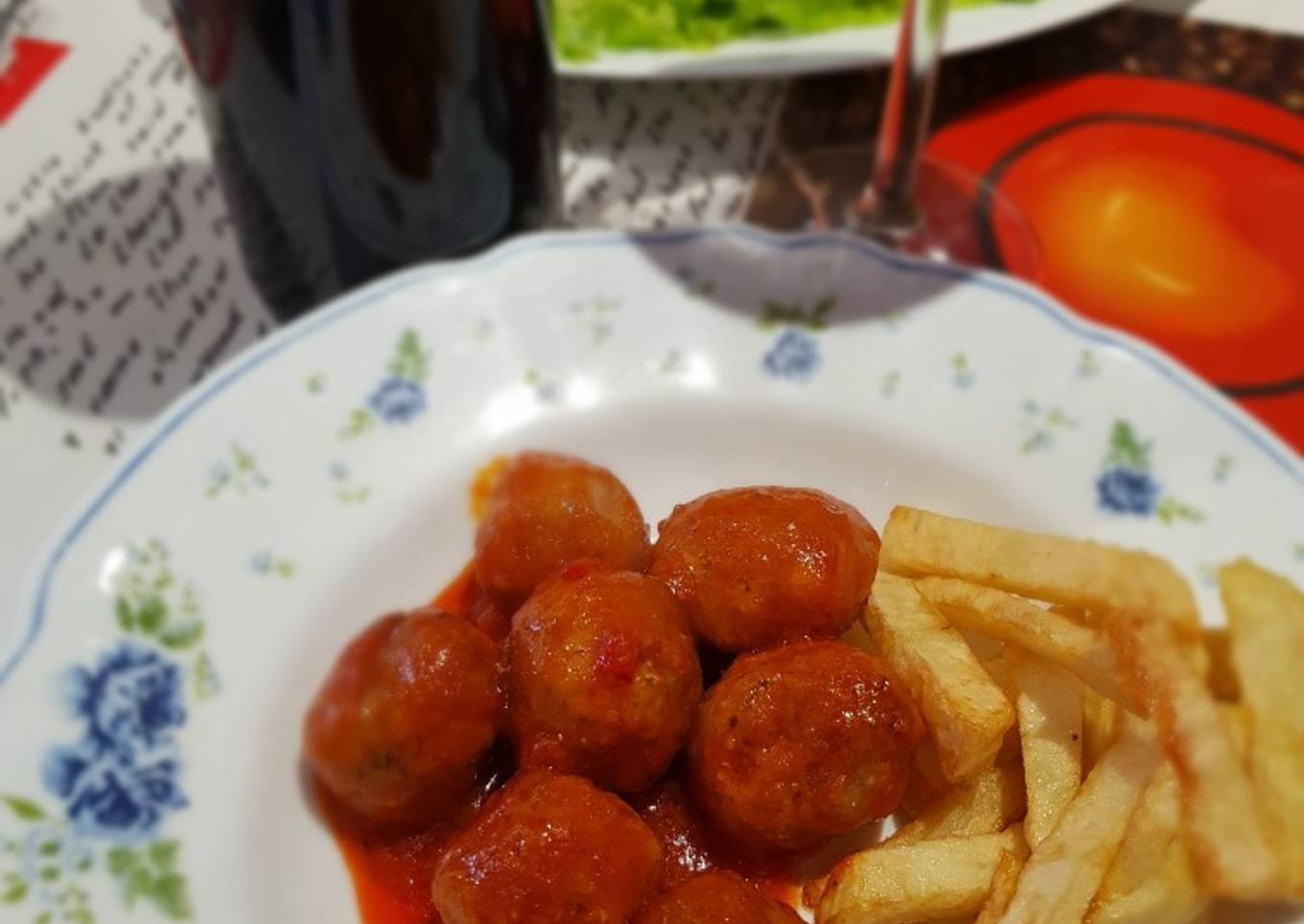 Albóndigas con tomate