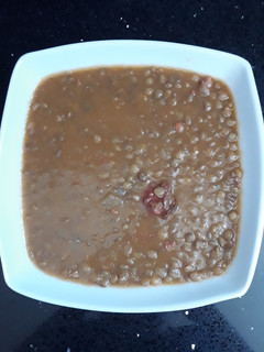 Una foto de Lentejas con chorizo