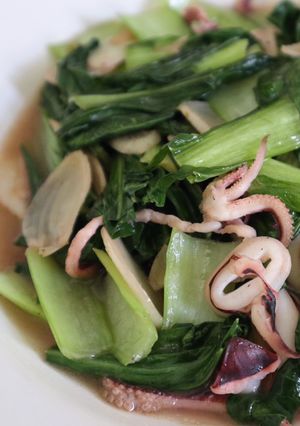 Foto resep Tumis Pokcoi Cumi