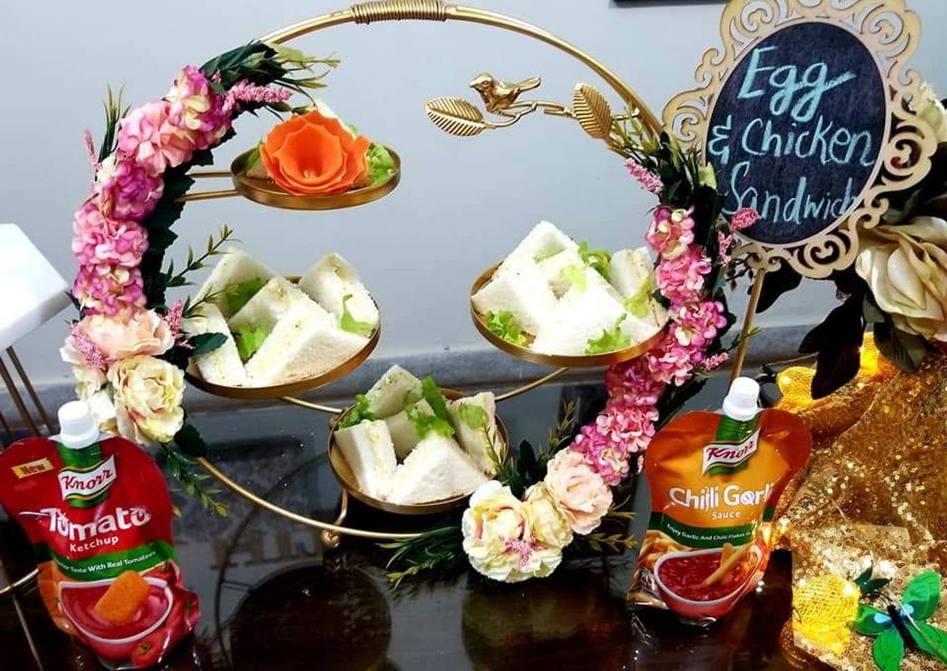 Chicken and egg sandwich. #cookpadramadan