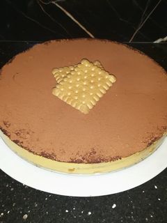 صورة لوصفة كيكة الشامواه 🍮🥧👩🏻‍🍳حلى بسيط وسريع