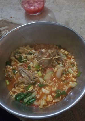 Foto resep Seblak ayam dan sayur