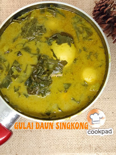 Foto resep Gulai daun singkong